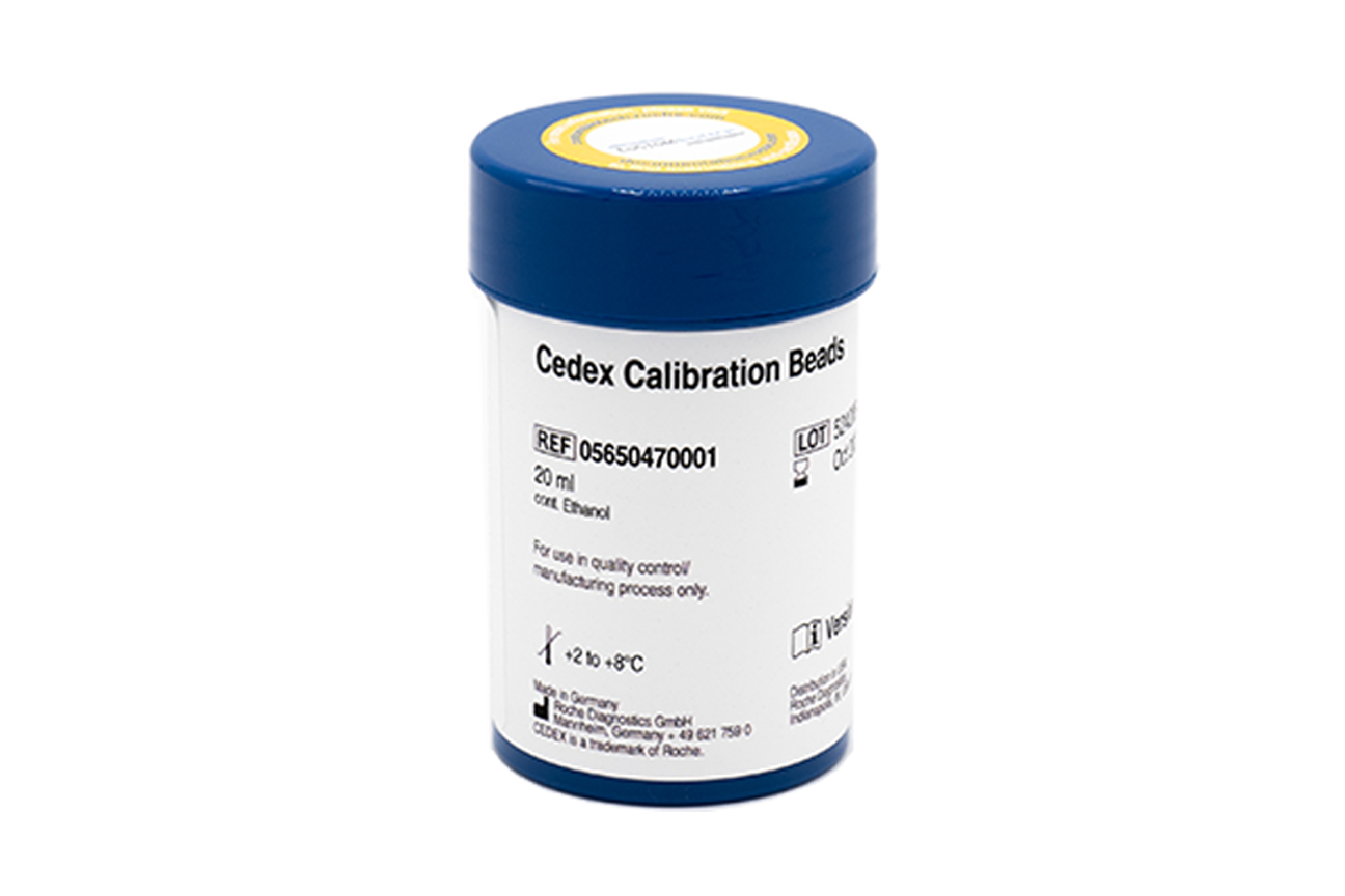 Cedex Calibration Beads, for use with Cedex HiRes Analyzer