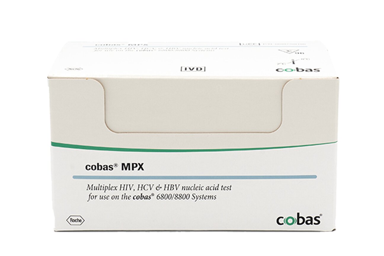 cobas® MPX, Multiplex HIV, HCV & HBV nucleic acid test for use
