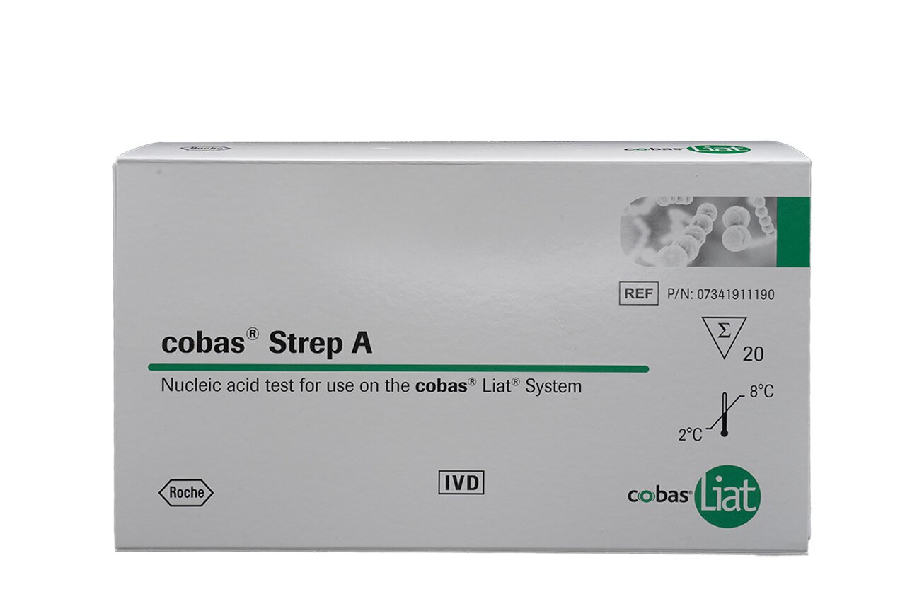 <b>cobas</b><sup>®</sup> Strep A, Nucleic acid test for use on the <b>cobas</b><sup>®</sup> <b>liat</b> system