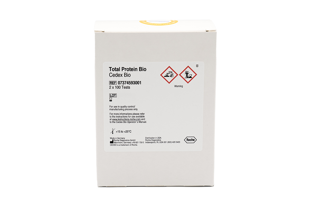 Total Protein Bio, Test kit for the Cedex Bio Analyzer