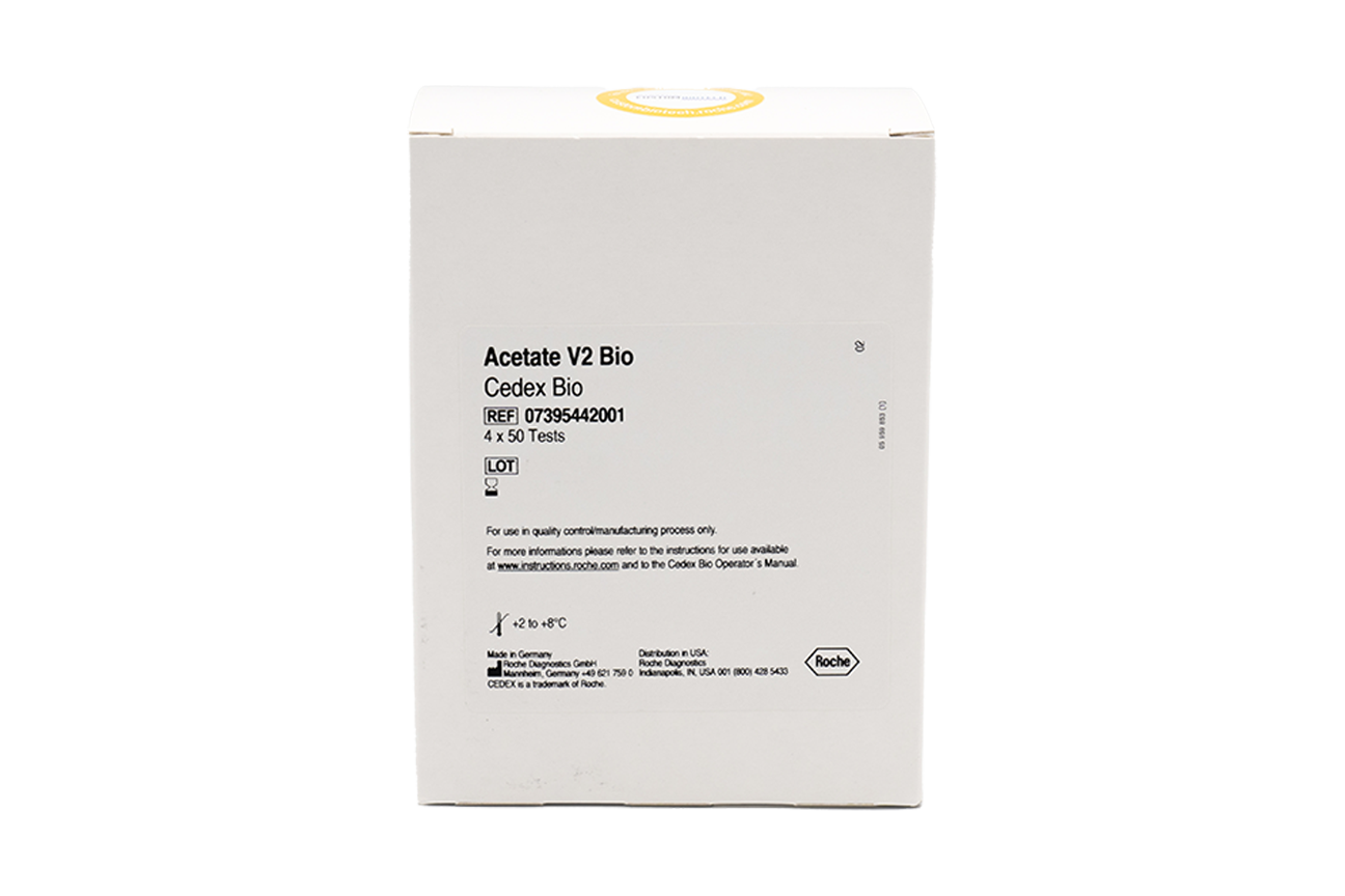 Acetate V2 Bio, Test kit for the Cedex Bio Analyzer