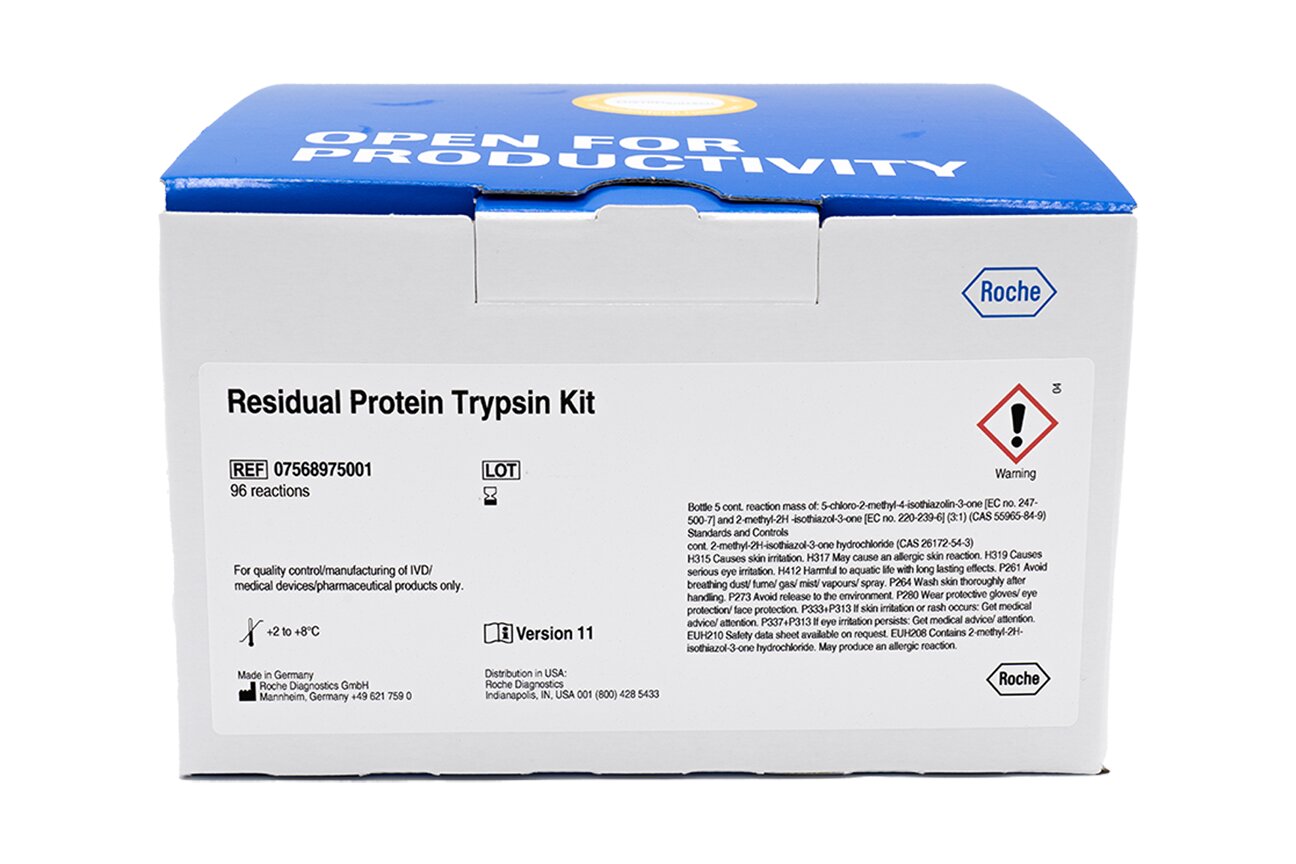 Residual Protein Trypsin Kit
