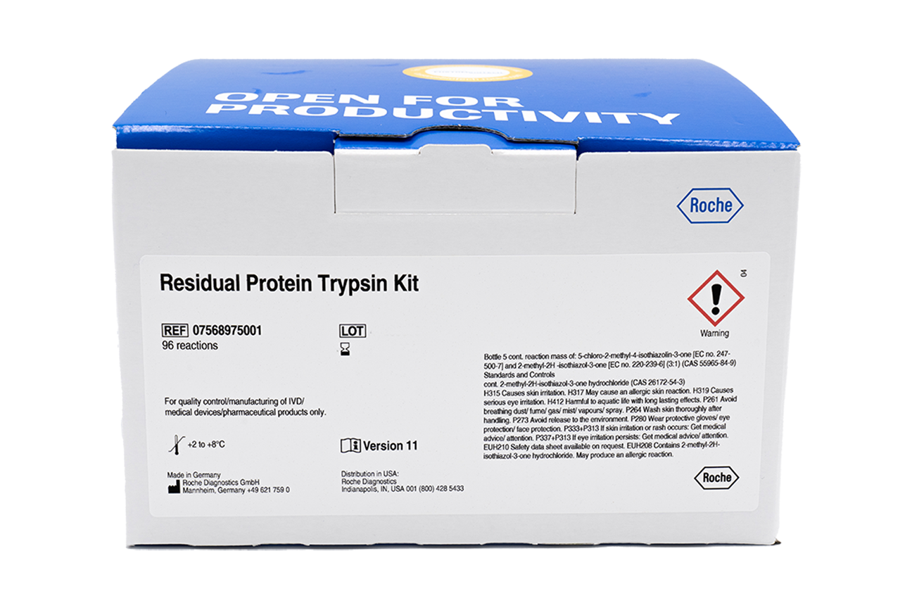 Residual Protein Trypsin Kit