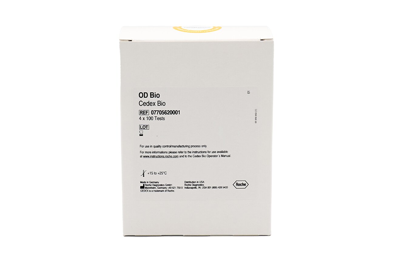 OD Bio, Test kit for the Cedex® Bio Analyzer