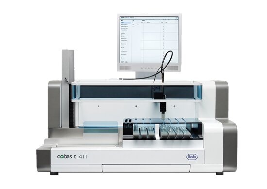 <b>cobas<sup>®</sup></b> t 411 coagulation analyzer